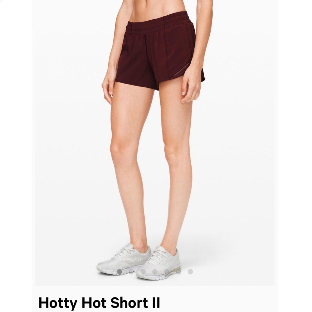 SOLD!!! Lululemon hotty hot shorts